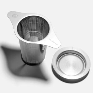 Zero Waste Club Reusable Tea Strainer - Stainless Steel Infuser