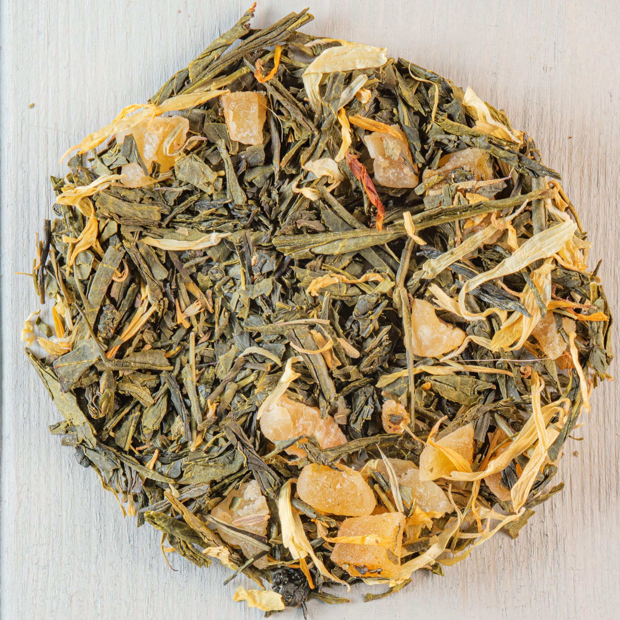 Mango Green Tea Loose Leaf 100g