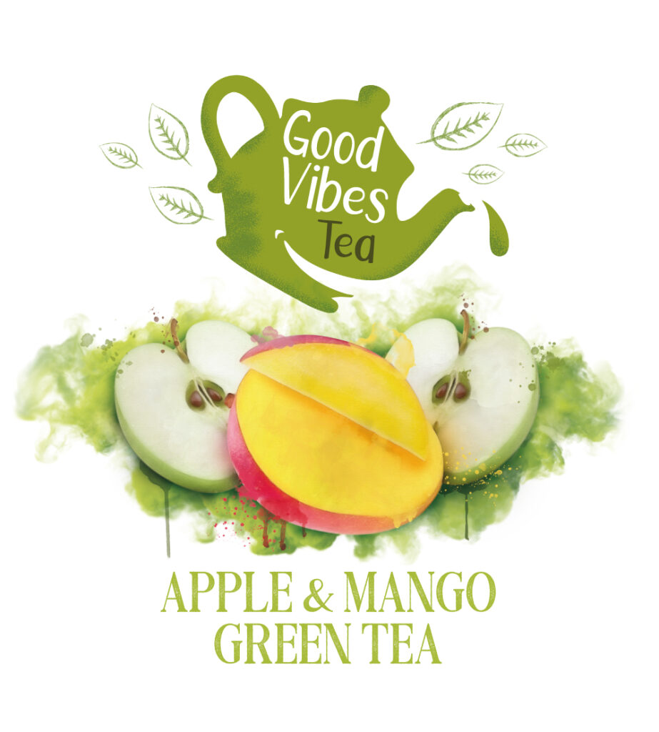 Good Vibes Tea Apple & Mango Green Tea