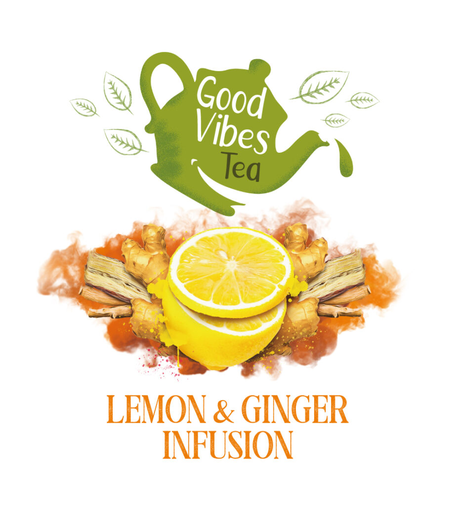 Good Vibes Tea Lemon & Ginger Infusion